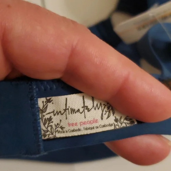 🤩New with tags Free people OH Scuba Midnight cowboy bralette size small - Picture 12 of 13